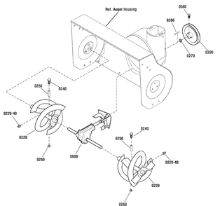 Part Location Diagram of 1739262BJYP Murray Auger, 24, Rh